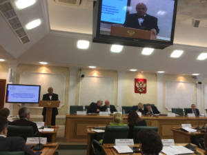 Г.Б. Мирзоев выступил на заседании в Совете Федерации